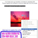 스위시 swf -＞gif 변환기 상세설명 캡쳐해서 올렸읍니다 이미지