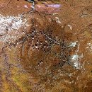 D00985 | 시베리아 포피가이 분화구 직경 100킬로미터(62마일)의 분화구를 만들었습니다.그것은 Eocene...