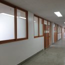 창의경영고등학교 | #성남 성보경영고등학교 시선 차단, 창문 불투명 안개...분리 시선차단 - 도트그라데이션언더 시공후기!