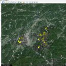 한국 전국 GPS 산행 트랙 데이터베이스 통합화 과정 1차 완료[트랙 파일 첨부].. 이미지