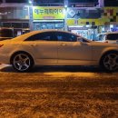 벤츠W218 CLS250d에 후기형 W219 65AMG 순정19인치 휠타이어 이미지