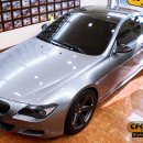 BMW M6 무광블랙 전체카스킨 이미지