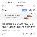 서울대 의대 교수들 '정부 해결 안나서면 전원 사직' 이미지