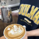 라떼아트 야간 이미지