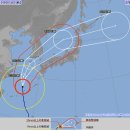 제25호 태풍 콩레이(KONG-REY) 10월 5일 07:00 현재 한,미,일 발표 예상진로도 이미지