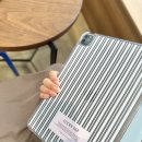 lucky dip | 아이패드케이스 추천 럭키딥 스트라이프 블루 실사용 후기