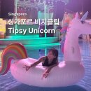 싱가포르 비치클럽 추천 팁시 유니콘 Tipsy Unicorn 찐후기