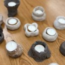 플라워 캔들 홀더&티라이트 캔들 | 울산 환경공예 수업, 중학생 대상 티라이트 캔들 및 캔들홀더 만들기 체험 후기