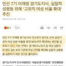 여성정책 성과율이 높았던 경기도지사 이재명 이미지