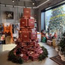 카페마차 | 수원 대형 베이커리 카페 크리스마스에 진심인...오렌지베이글&#39; (더블크림 베이글 &amp; 메리마차라떼 후기)