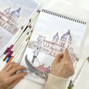 일상을 기록하는 어반 스케치 이미지