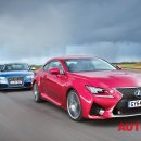 렉서스 RC F vs 아우디 RS5 vs BMW M4, 쿠페의 최강을 가린다 이미지