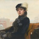 【이반 크람스코이 Ivan Kramskoy (1860 ~1879)】 「‘낯선 여인의 초상’Portrait of an Unknown Wo 이미지