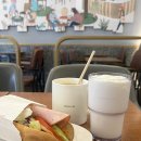 엔제리너스 | [계양구 카페] 계산동 브런치 엔제리너스 반미+음료 2종 후기