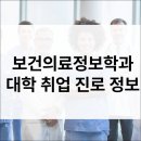 영남행정사 | 보건의료정보학과 입시·전공·진로·취업·직업·자격증 정보 총정리