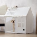 강아지집 | 따수미펫 더하우스 강아지 집 애견 텐트 실사용 후기