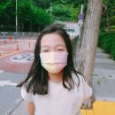 레인보우 그라데이션 패션템:) 무지개 제니 소형 마스크 후기!!
