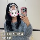 백조미용실 | 세종 나성동 미용실 블롱헤어 C컬펌 후기