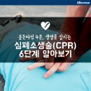 생명을 살리는 심폐소생술(CPR) 이미지