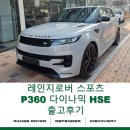 오토매니져 | [출고후기] 레인지로버 스포츠 다이나믹 HSE