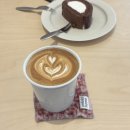 라떼커피 이미지