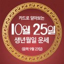 오늘의 운세 --- 2024년 10월 25일(음력 9월 23일) 壬戌 금요일 이미지