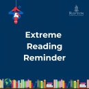 Don't forget to send in your photos for our Extreme Reading Challenge! 이미지