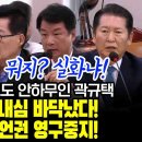 [팩트tv] 대형사고 언하무인 곽규택..정청래 인내심 바닥났다.곽규택 발언권 영구중지(3024.07.31) 이미지