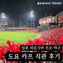히로시마 도요카프 직관 일본 야구 좋아하면 가봐야죠
