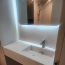 용산-이촌-223 | 세면대설치 인조대리석 제품으로 작업