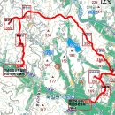 칠성봉296장군봉355용전산396고동산(봉화봉264)망월봉166안산117당재봉152굴바우등165/전남장성 이미지