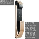 삼성SDS 디지털 푸시풀 지문인식도어록 SHS-P910 이미지
