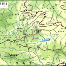 문암산(940m)과 박월산(896m강원 태백 이미지