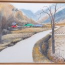 한국화(수묵 담채화) 이미지