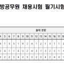 24년 소방공무원 공채 및 경채 채용 시험 문제 및 정답 이미지