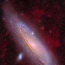 ANDROMEDA | M31, M32, M110 : Andromeda galaxy HaLRGB 51hr version!!