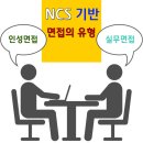 NCS 기반 면접준비 / 면접의 유형은? 이미지