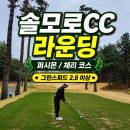 체리 | 솔모로CC 라운딩 후기 | 퍼시몬 체리 코스와 그린 상태 최고!