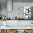 본인테리어 | 브릭나인 4인 이상 오크 원목 식탁 원형세트로 인테리어 해본 후기