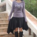 더숲엔젤 | [HELENE PARIS] 헬레네 파리스 엔젤 윙스 큐빅 벨 슬리브 문 그레이 후기✟໒꒱.°