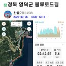 경북 영덕군 블루로드길(경정3리~축산 죽도산~대게맛집) 이미지