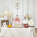 상  지 | (백일상 대여 후기)_태어난 지 100일 축하하기 위해 셀프 백일상 &#34;가온해테이블&#34; 보름 대여 후기