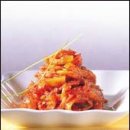 일품요리와 밑반찬 이미지