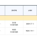 정선군 파크골프장 현황 이미지