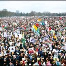 전세계 수백만명 반전 시위 이미지