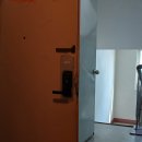 사하구 을숙도대로709번길 | 부산 사하구 현관 방화문 교체 및 디지털 도어락 재설치/ 신형 방화문 설치로 깔끔하게