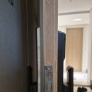 경보 센텀 | 김해열쇠 진영 센텀위브더제니스 밀레 푸시풀 지문도어락 7200FS 설치