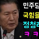 민주당 비밀병기 정청래 당대포 이미지