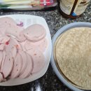 엄마표 수제간식 만들기 | 피자또띠아 아이간식 파프리카리오나 수제햄 엄마표간식만들기