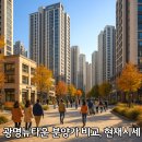지에스25 광명타운점 | 광명 뉴타운 각 단지 분양가 비교 및 현재 시세, 3년간 얼마나 올랐을까?